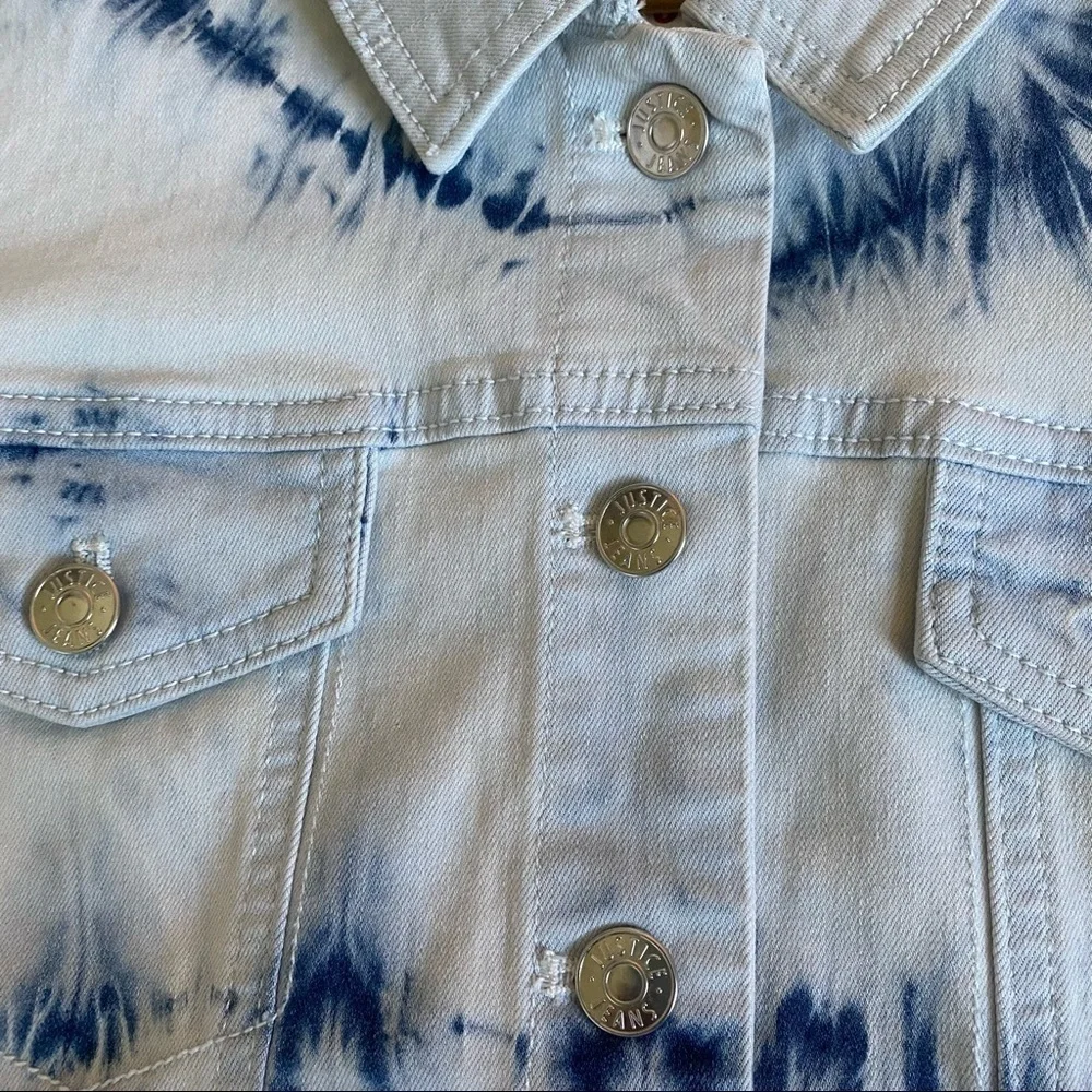 NWT Justice Girls Jean Jacket Size 10